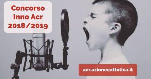 Concorso Inno Acr 2018/19: “Ci prendo gusto”